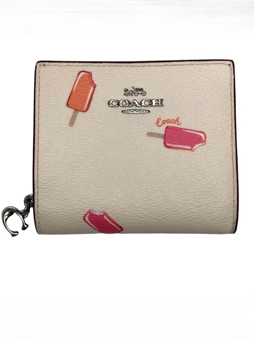 COACH Popsicle Print Snap Wallet
